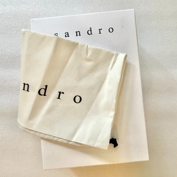 Sandro Paris Leather Star Trainers - Picture 11 of 11